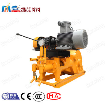Four Speed Threshold Mechanical Grout Pump Machine For Mining Well