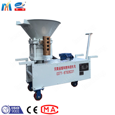 Refractory Jet Machine Guniting Jet Spray Dry Mix Shotcrete Machine For New Materials Spraying