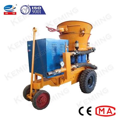 Concrete Spraying Machines Dry Concrete Sprayer Machine Shotcrete Gunite Equipment With Compressor